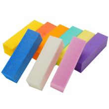 Professional wholesale manufacturer 4 side sanding nail buffer sponge sanding block nail file
